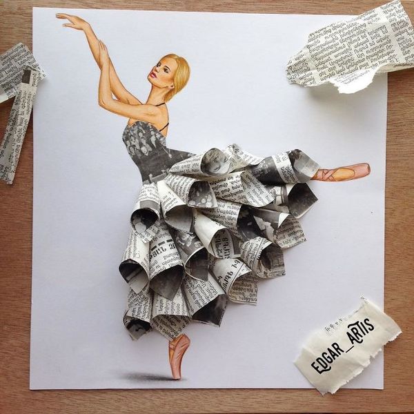 Artist Makes 3D Pictures Using Everyday Items