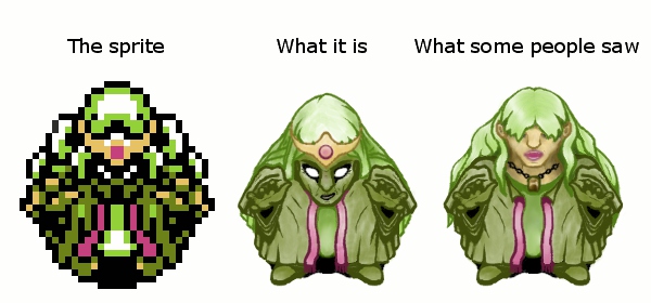 link to the past agahnim sprite - The sprite What it is What some people saw