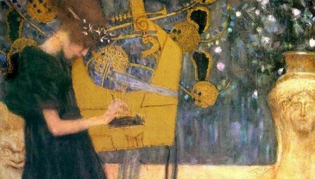 Music I by Gustav Klimt, 1895