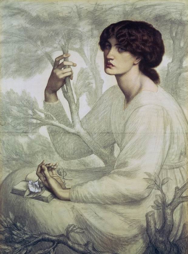 The Day Dream by Dante Gabriel Rossetti, 1880