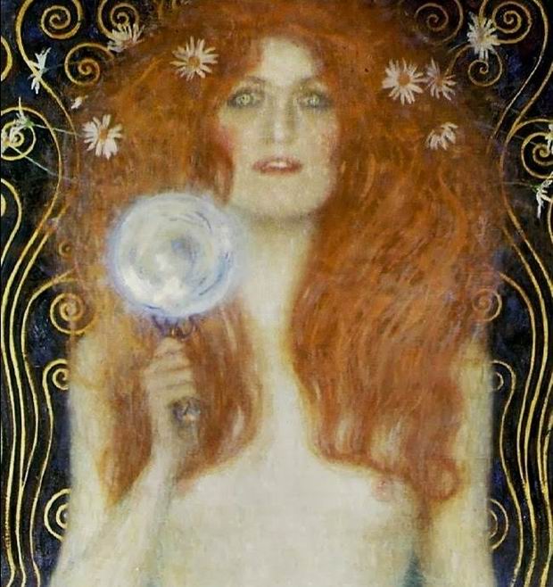 Nuda Veritas by Gustav Klimt, 1899