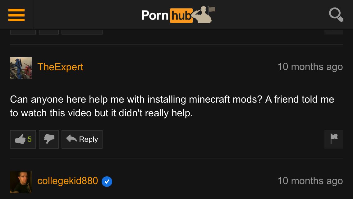 Hilarious Pornhub Comments That Will Make You Laugh Out Loud