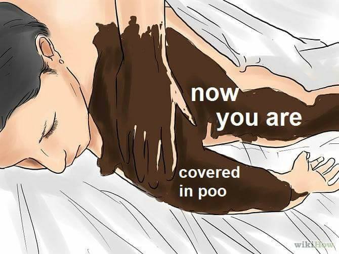 cartoon - now you are covered in poo wiki