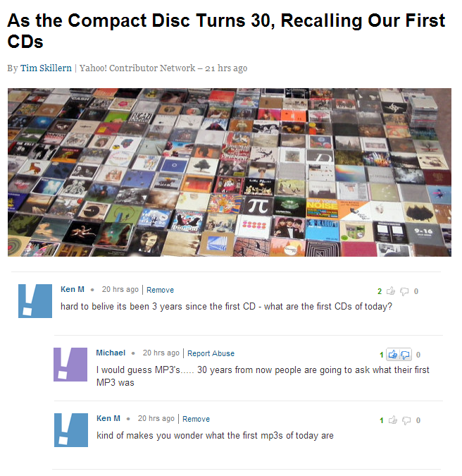 bay area turning point - As the Compact Disc Turns 30, Recalling Our First CDs By Tim Skillern Yahoo! Contributor Network 21 hrs ago 3333 Eroun 9 16 Ken M. 20 hrs ago Remove 200 hard to belive its been 3 years since the first Cd what are the first CDs of 