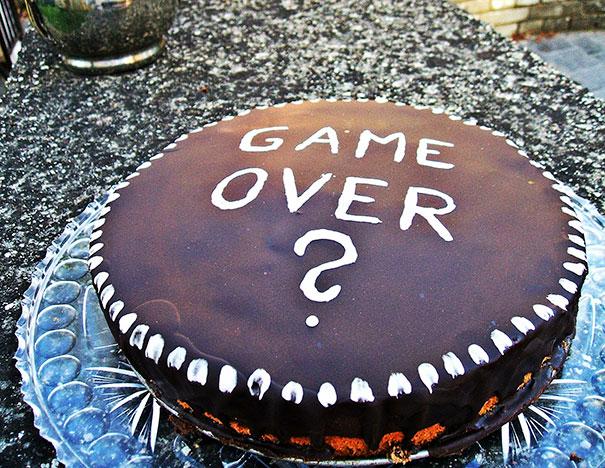 chocolate cake - Game Over D