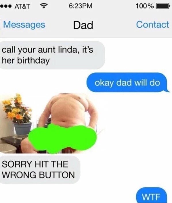 Guy Gets A Dick Pic From His Dad And Retaliates In The Best Way