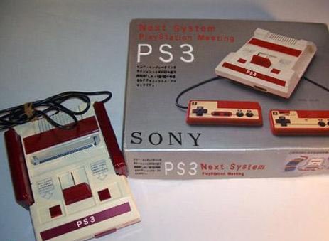 ps3 famicom - PS3 Sony PS3 Next System PS3