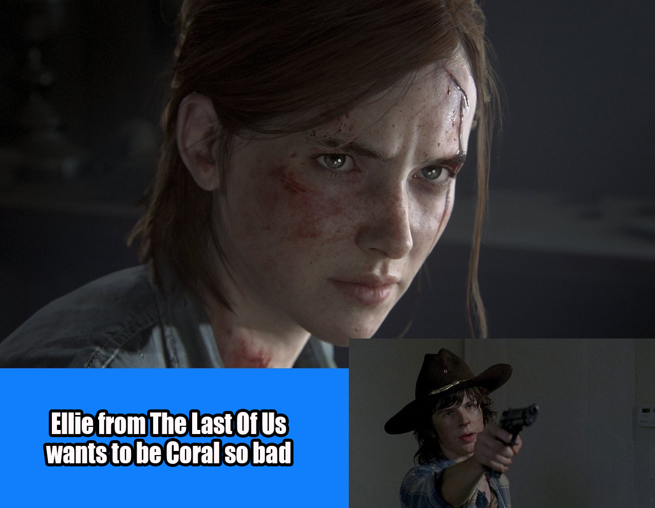 tráiler the last of us 2 - Ellie from The Last Of Us wants to be Coral so bad