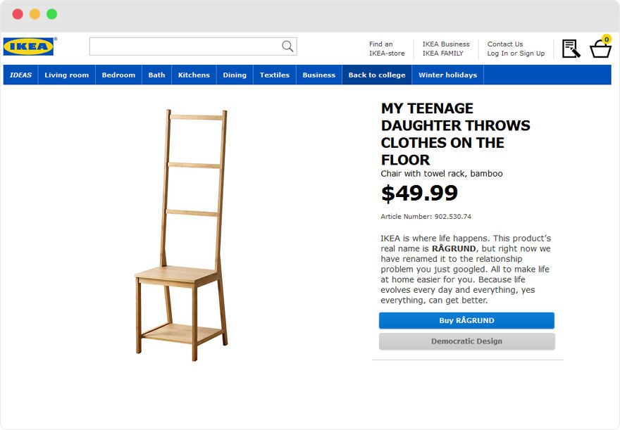 Ikea Names Its Products After Their Searches Ftw Gallery