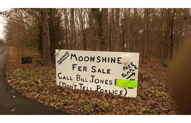 Sign in Virginia for moonshine but don't tell police