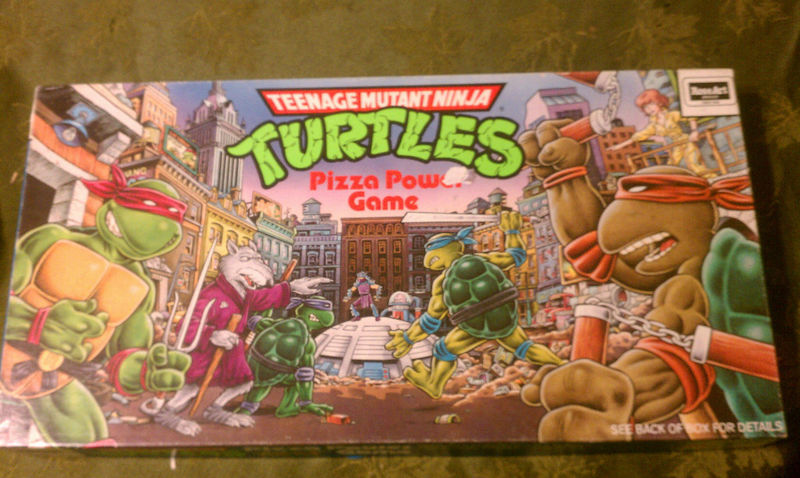 tmnt board game - Teenage Mutant Ninua Urules Pizza Pow Game Bobo Ofox Ror Details