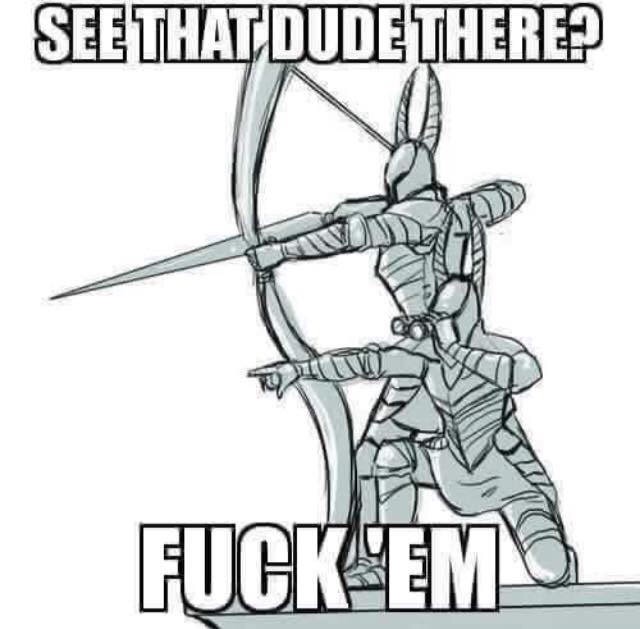 anor londo archers - Seethat Dude There? Fuck Em