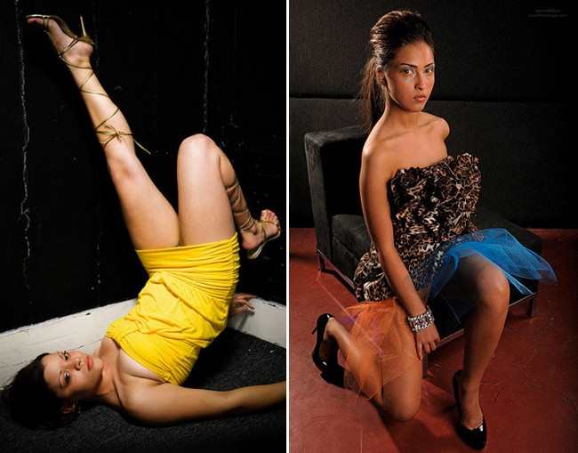 These Models Strike The Weirdest Poses