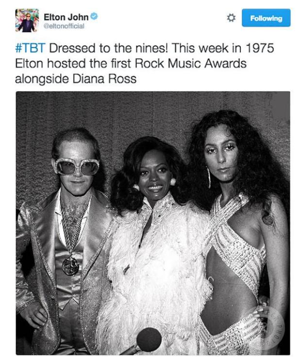 Stars Join In To Throwback Thursday