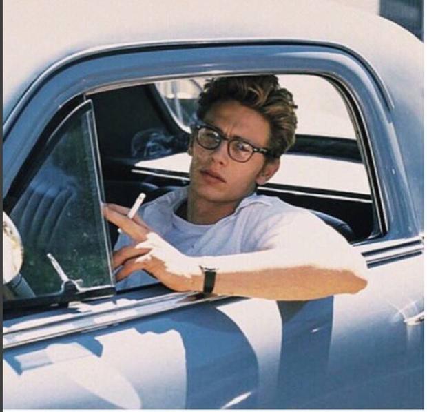 James Franco as James Dean in 2001.