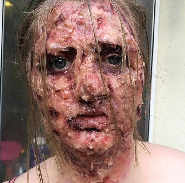 makeup effects most gruesome pics ever