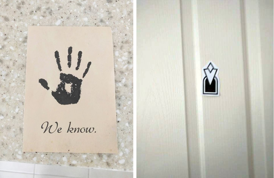 This guy loved three things: his girlfriend, Skyrim and scavenger hunts. When he got home he found this.