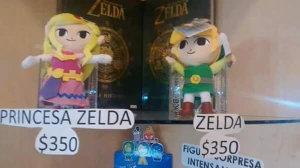 Princesa Zelda $350 Zelda Figu$350 Intensyurpresa