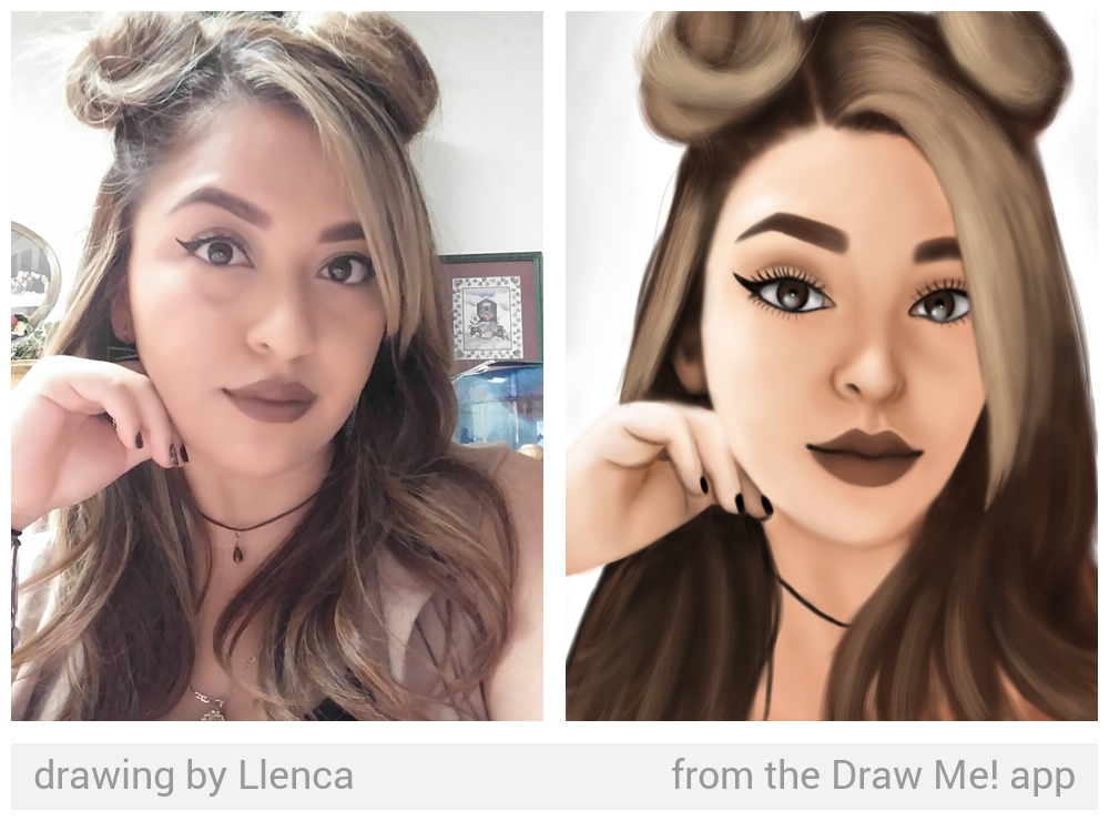 beauty - We drawing by Llenca from the Draw Me! app