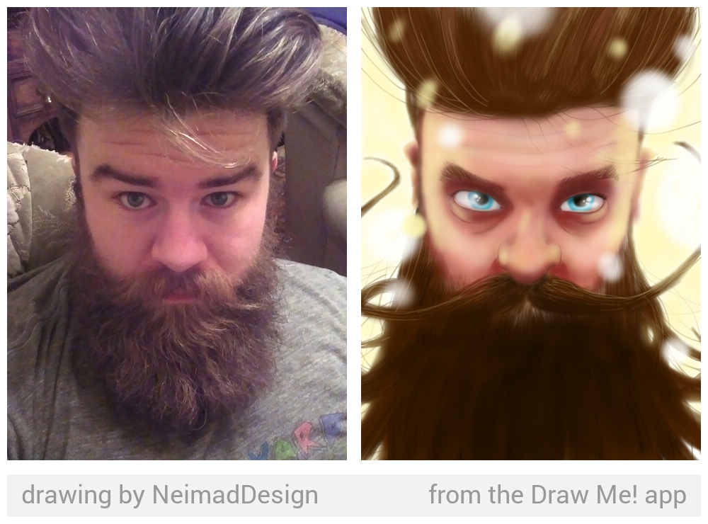 beard - drawing by NeimadDesign from the Draw Me! app