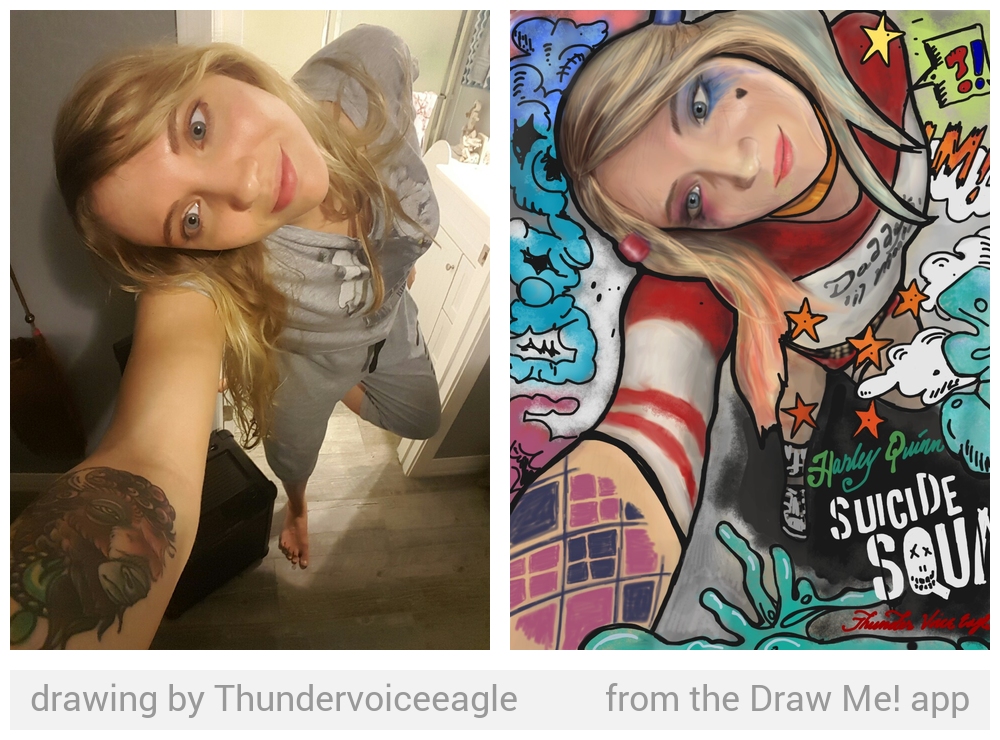 blond - Starley Quirino Suicide Sun drawing by Thundervoiceeagle from the Draw Me! app