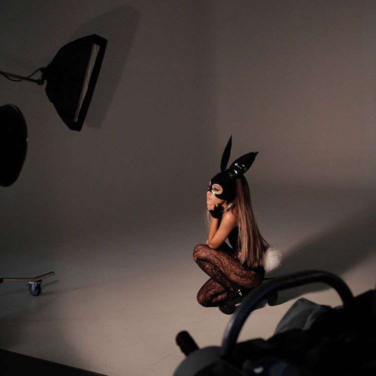 ariana grande dangerous woman bunny costume