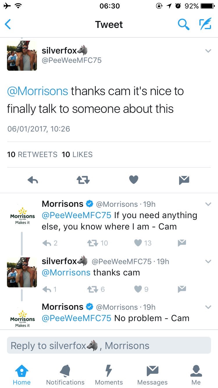 Morrisons' Customer Service Guy Wishes He Had A Different Job