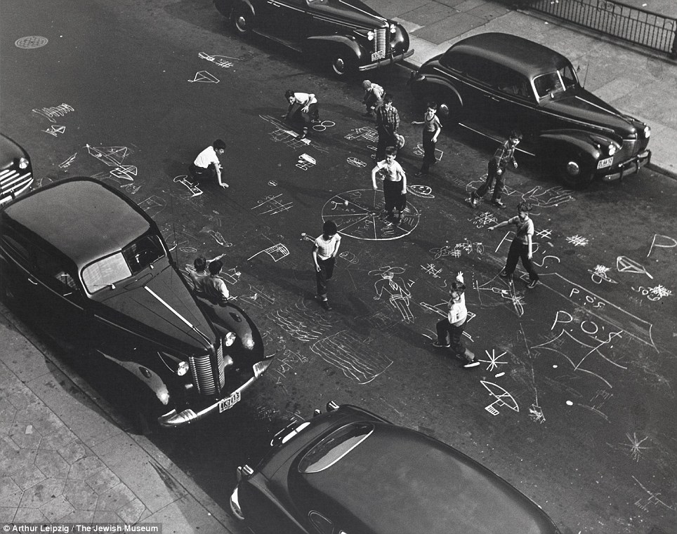 The old days when a street was a safe place for kids to play.