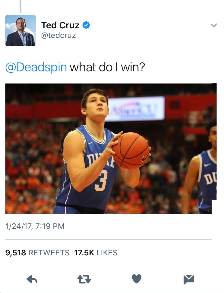 Deadspin Gets Owned By Ted Cruz On Twitter