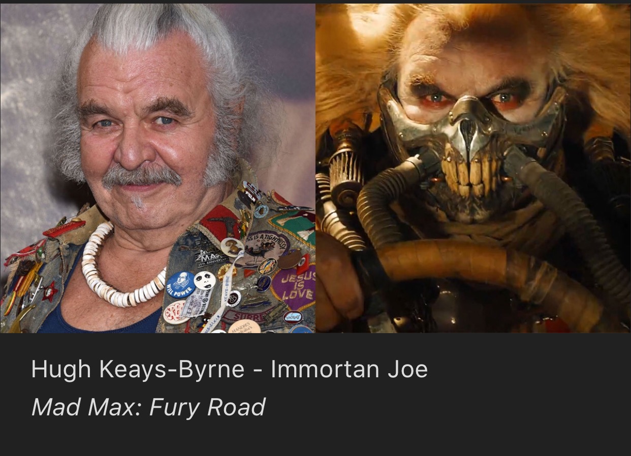 villain immortan joe mad max - KaysOne Jesus Love Re Og Chandnes Hugh KeaysByrne Immortan Joe Mad Max Fury Road