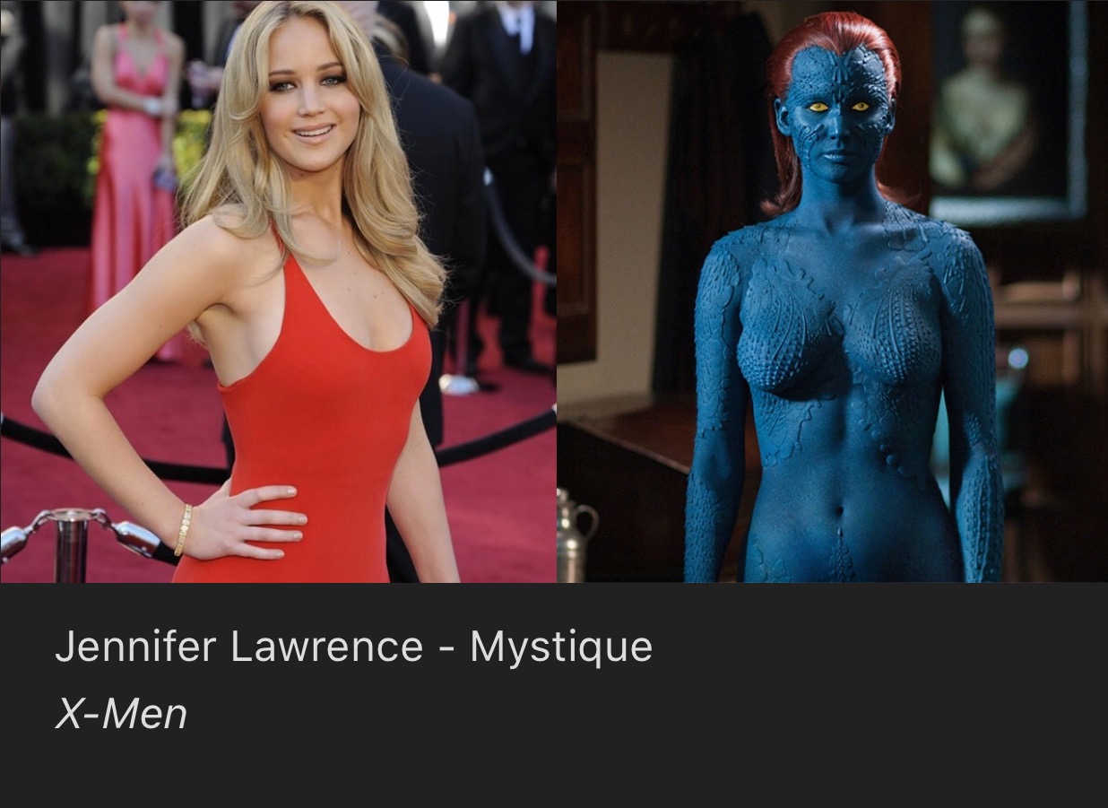 x men movie jennifer lawrence - Jennifer Lawrence Mystique XMen