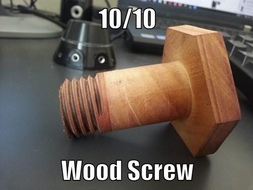 10 10 wood screw - o 1010 Wood Screw