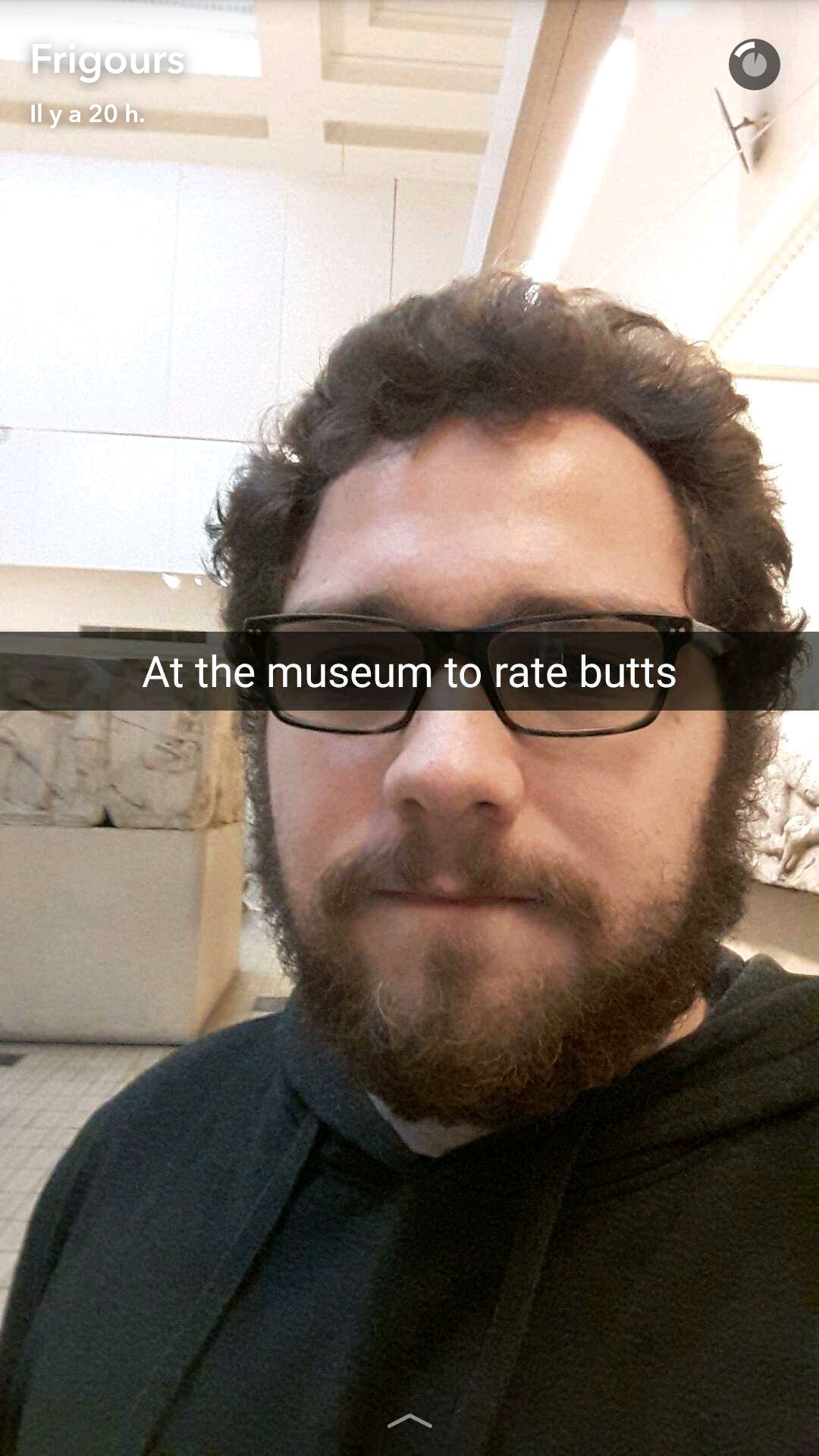 Pervert Goes To The British Museum To... Rate Butts