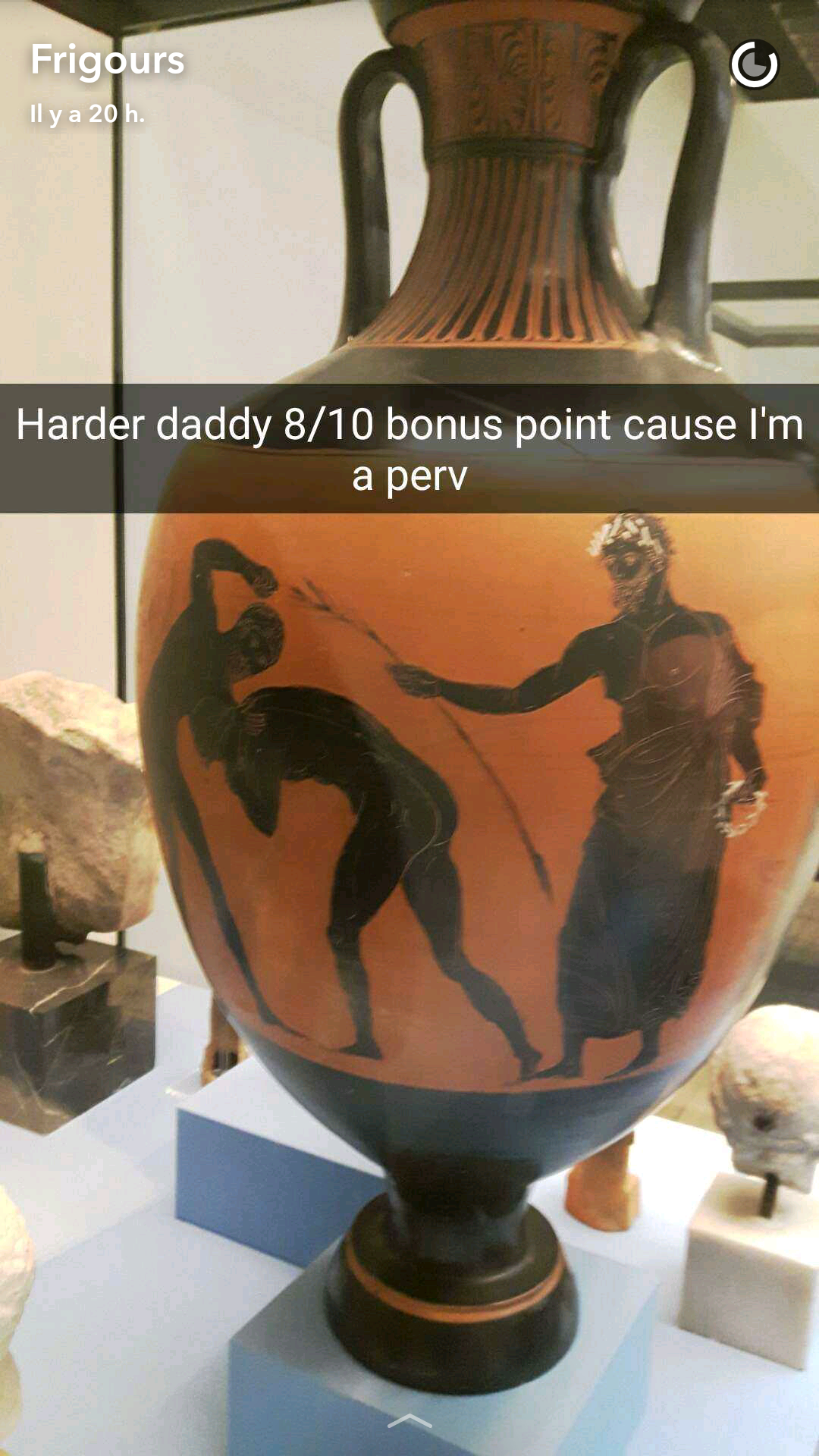 Pervert Goes To The British Museum To... Rate Butts