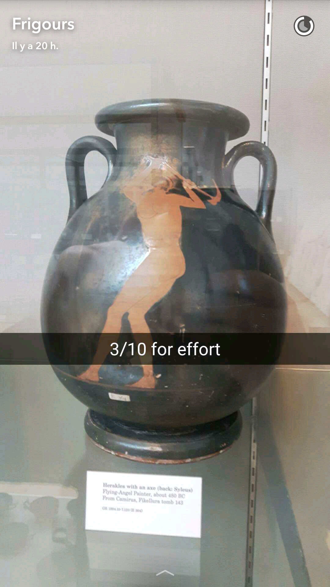 Pervert Goes To The British Museum To... Rate Butts