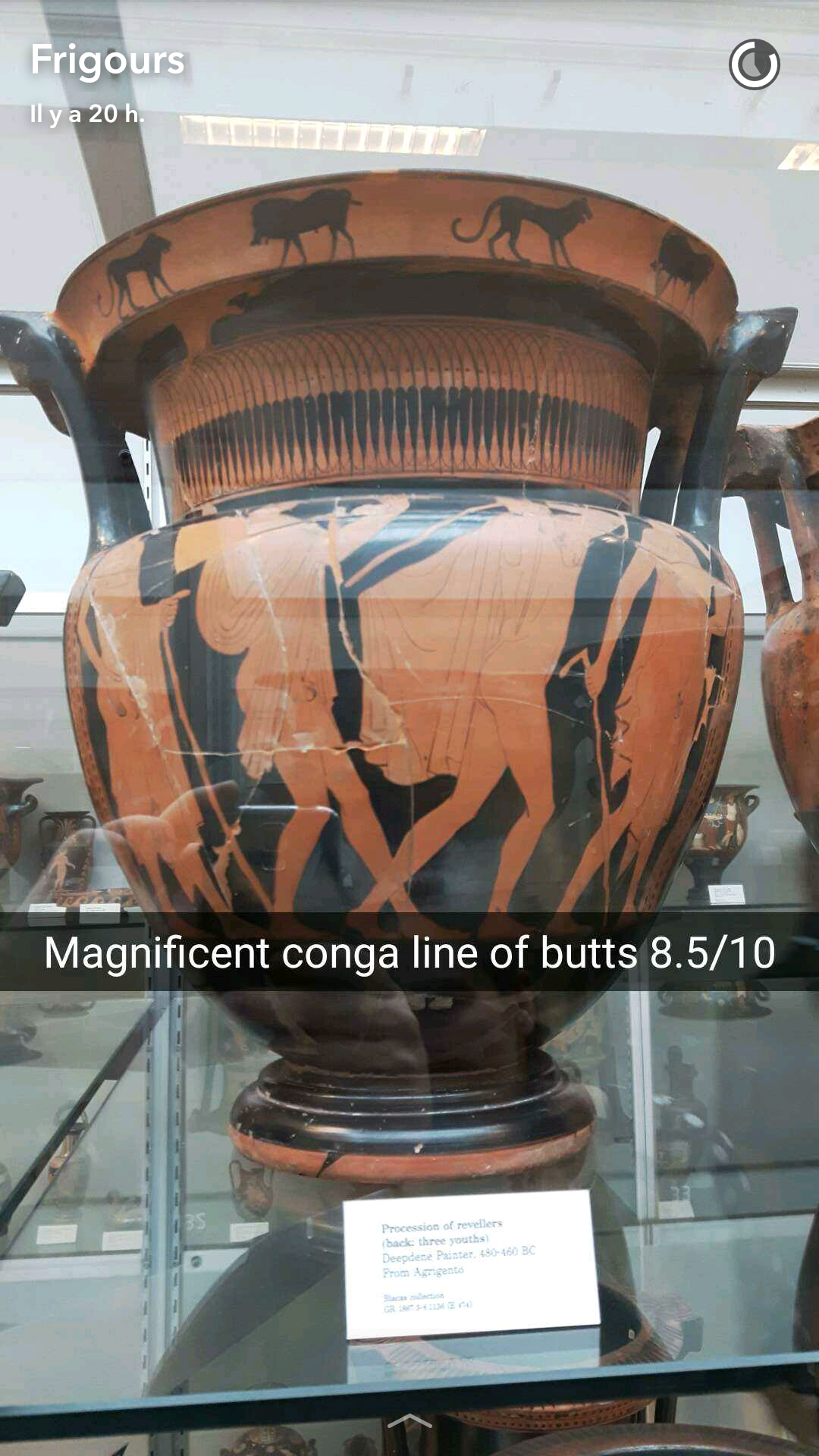 Pervert Goes To The British Museum To... Rate Butts