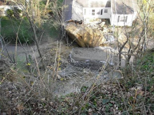 It was about 10 30 when a family in Athens, Ohio heard a terrible noise.