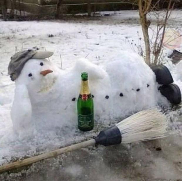 russia - snowman