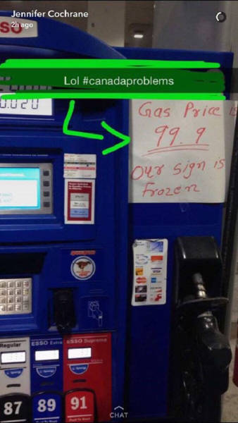 canada automated teller machine - Jennifer Cochrane S2 ago ...Lol Bucu Gas Price 99.9 bur sign is Frozen Ups Esse D Dibo 87 89 91