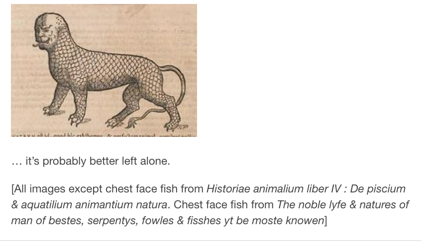 Renaissance-Era Marine Biology Is WTF