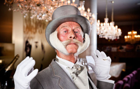 Most Wins at the World Beard and Mustache Championships. What he lacks in length, Karl-Heinz Hille makes up for in style. The German has taken home 8 wins at the World Beard and Moustache Championships, competing in the Imperial partial beard category.