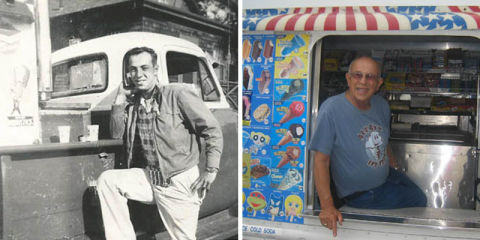 Longest Career as an Ice Cream Man. You all know that sound of summer — but Allan Ganz has been hearing it for 69 years and counting. He started selling ice cream with his dad in 1947 at the age of 10 in Peabody, Massachusetts. Allan bought his own ice cream truck in 1977 and has sold ice cream in Massachusetts ever since.