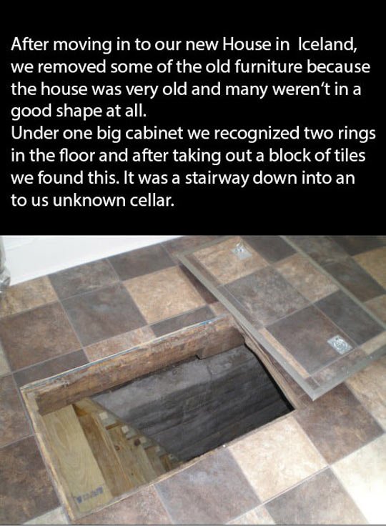 Couple Investigate A Hidden Staircase They Found While Remodeling Their New Home 