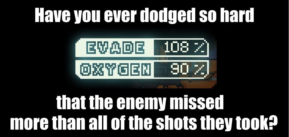 muriwai - Have you ever dodged so hard Evade 1087 Oxygen 907 that the enemy missed more than all of the shots they took?