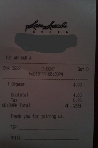 28 Crazy Receipts That Are Worth Reading