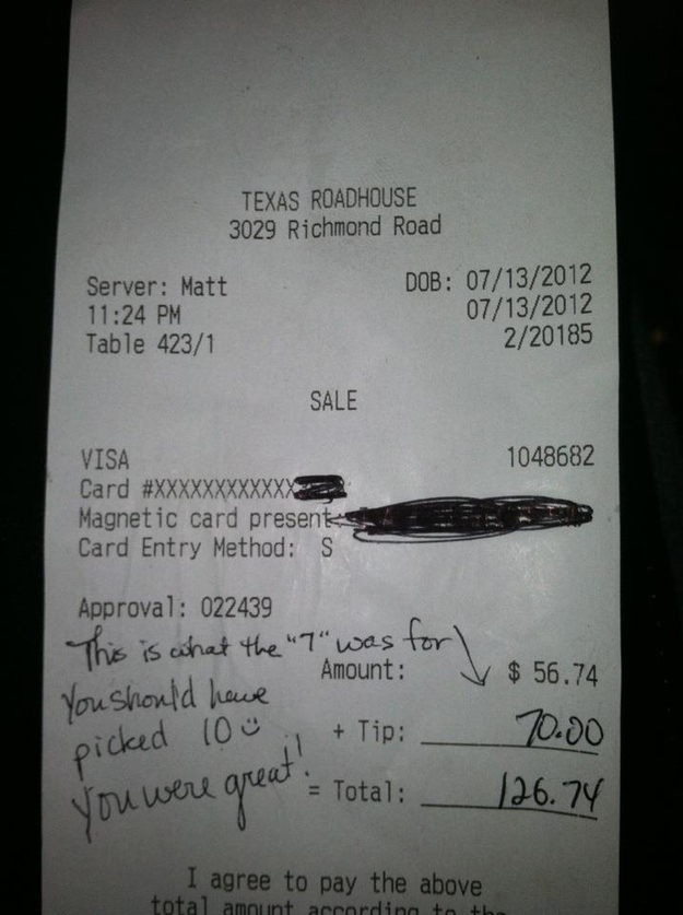 28 Crazy Receipts That Are Worth Reading