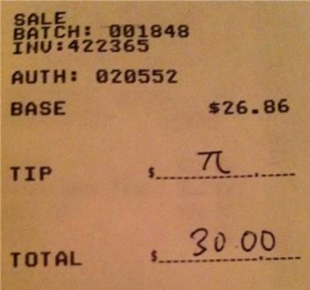 28 Crazy Receipts That Are Worth Reading