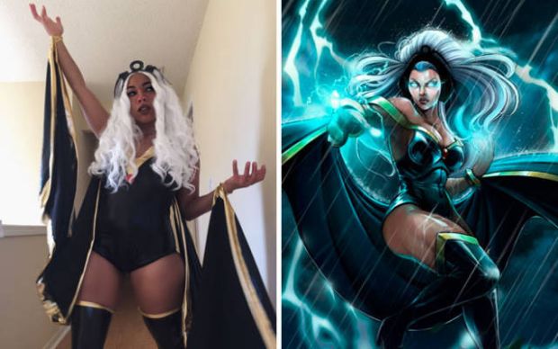 Storm from the X-Men.