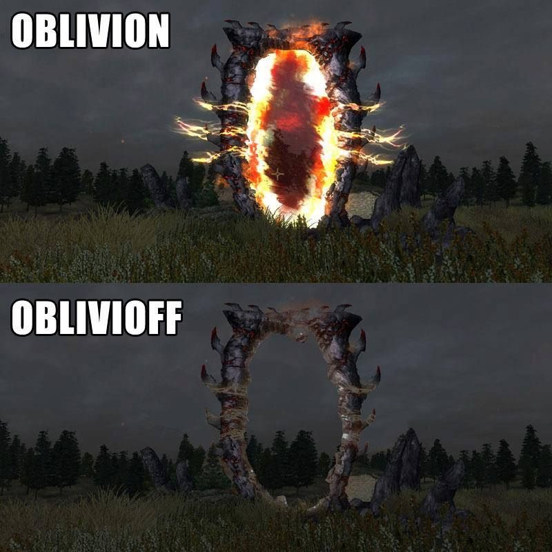 oblivion gate meme - Oblivion Oblivioff
