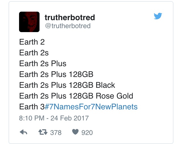 That Time When NASA Thought It Was A Good Idea To Ask The Internet To Name The New Planets